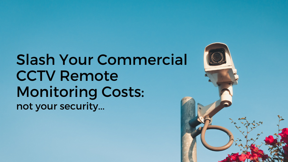 Slash your commercial CCTV monitoring costs, not your security